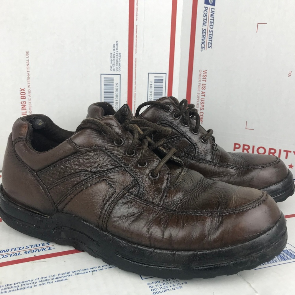 Vibram Mens Brown Walking Shoes 96604M Size 8